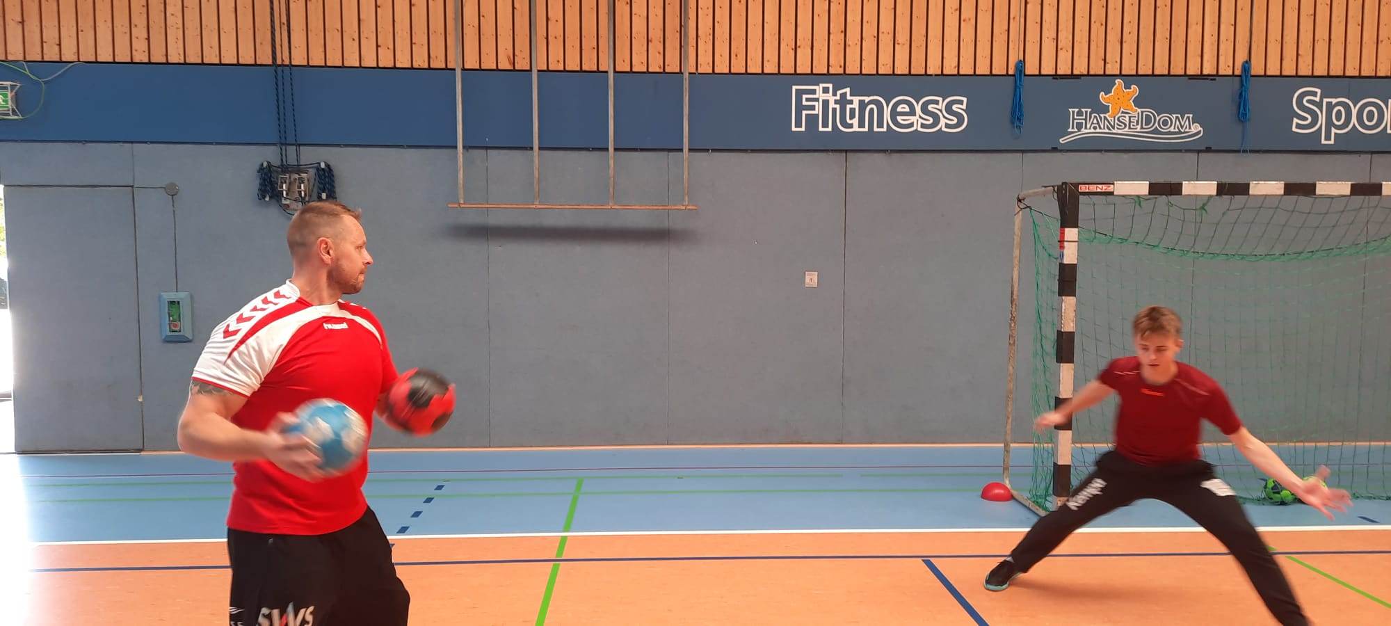 Zusätzliches Torwarttraining — HandballFörderKonzept stralsunderhv