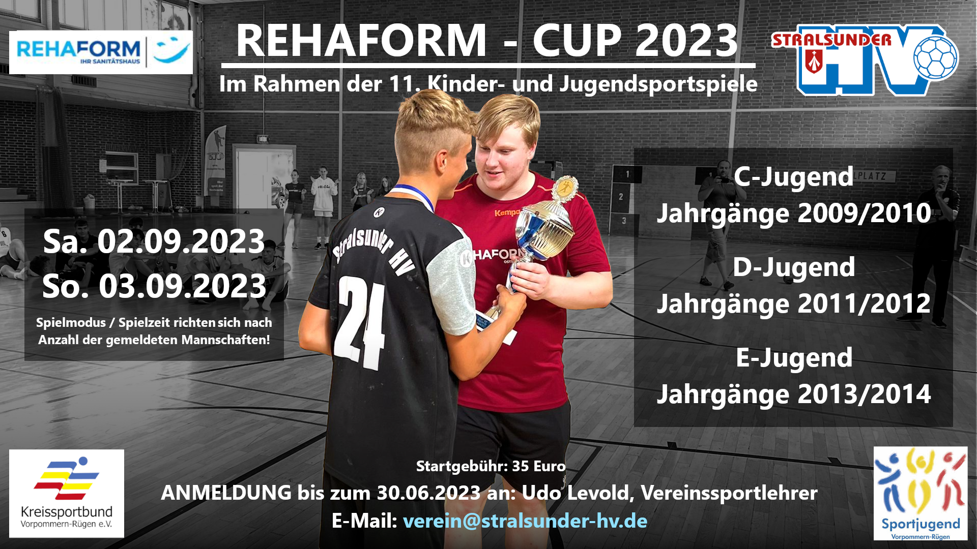 You are currently viewing Rehaform – Cup 2023 / Termine